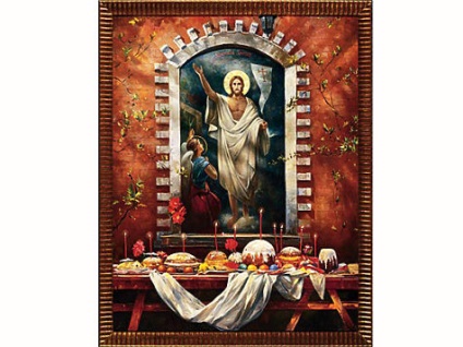 În ajunul Paștelui artist a descris modul în care a pictat Catedrala Hristos Mântuitorul - o societate (descrisă) În ajunul Paștelui artist a descris modul în care a pictat Catedrala Hristos Mântuitorul - Societatea
