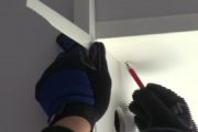 Pantele exterioare ale finisajul metalic cu mâinile (finisaj) Pantele exterioare ale finisajul metalic cu propriile sale mâini