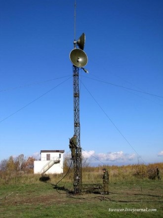 Conexiunea noastră curajos militară (trupe de Space Communications) comunicarile noastre curajos militare