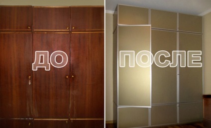 Actualizarea mobilier vechi lustruit (lustruite) Actualizarea mobilier vechi lustruit