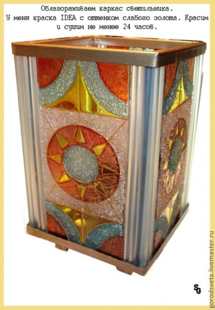 Lampa Update - Masters Fair - manual, manual (sticlă) Lampa Update - Fair Masters - manual, lucrate manual