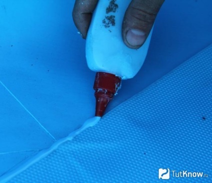 finisaj piscina folie de PVC cu propriile sale mâini (ca folie PVC lipit pentru piscina) piscina finisaj folie de PVC cu propriile sale mâini