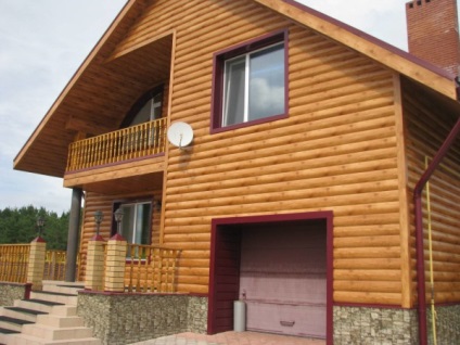 Finisare utilizator metallosayding placare metallosiding acasă, video și foto (la domiciliu) Finisare utilizator metallosayding metal de placare siding acasă, video și fotografii