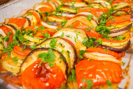 Ratatouille de legume, un pas cu pas reteta cu fotografii și video (foto) Ratatouille de legume, un pas cu pas reteta cu fotografii și video