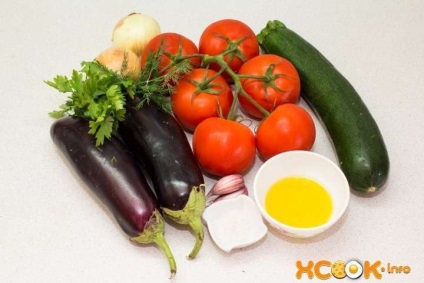 Legume Ratatouille - reteta cu fotografii de gătit tocană în cuptor (Ratatouille este o tocană de legume) Legume Ratatouille - reteta cu fotografii tocană de gătit în cuptor