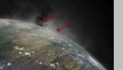 Meteoritul în Photoshop (meteorit) Căderea meteoritului în Photoshop