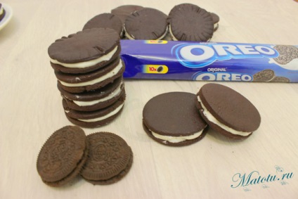 Oreo Cookies (reteta) - etapa de gătit cu rețete pas cu fotografii (reteta) Oreo Cookies (reteta) - etapa de gătit cu rețete pas cu imagini