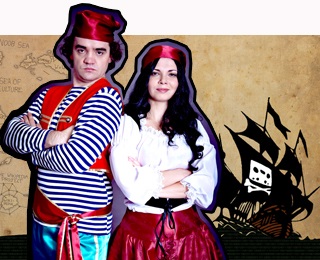 Pirate decorare partid, atribut, concursuri script (partid) decorare partid pirat, atribut, concursuri script