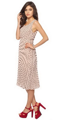 Polka-dot rochie - stiluri de fotografie (rochie în mazăre) Polka-dot rochie - fotografii, moda