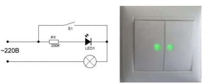 Iluminare din spate cu LED-uri comutator cu propriile sale mâini (mâini) comutator de iluminare din spate cu LED-uri cu propriile lor mâini