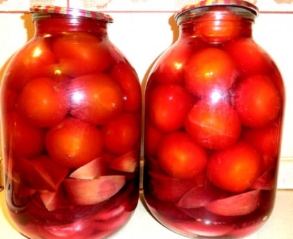 Tomate cu sfecla, rețete de casă (tomate) Tomate cu sfecla, rețete de casă
