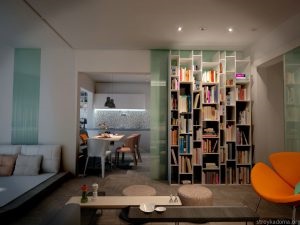 Design propriu studio de 30 de metri pătrați (zona plană camera) Design propriu al unui apartament cu o cameră de 30 de metri pătrați