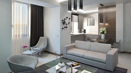 Design propriu al unui apartament cu o cameră de 30 de metri pătrați (o singură cameră) Design propriu al unui apartament cu o cameră de 30 de metri pătrați