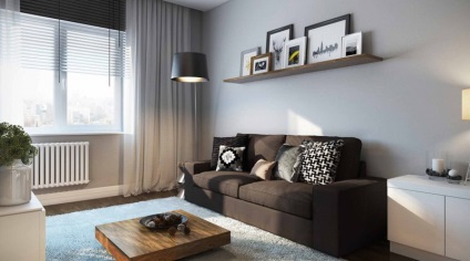 Design propriu al unui apartament cu o cameră de 30 de metri pătrați (studio de design) Design propriu al unui apartament cu o cameră de 30 de metri pătrați