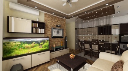 Design propriu al unui apartament cu o cameră de 30 de metri pătrați (proiectare) Design propriu al unui apartament cu o cameră de 30 de metri pătrați