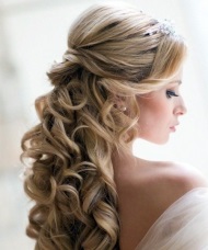 mireasa pe hairstyle păr lung (100 idei foto) (coafuri de nunta pentru mirese) coafura miresei pe păr lung (100 idei foto)