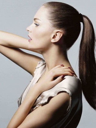coada hairstyle (care începe utjuzhkom Îndreptare) coada coafura
