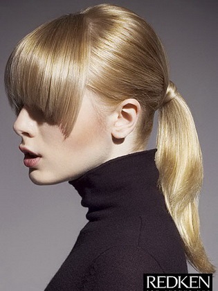 coada hairstyle (care începe utjuzhkom Îndreptare) coada coafura