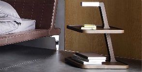 Exemple de design dormitor cu un golf (Oriel) Exemple de dormitor de design, cu o fereastră de dafin