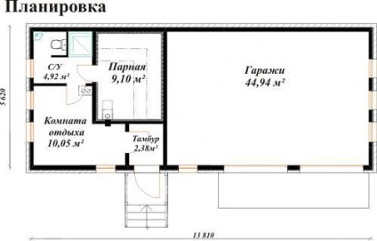 proiect de garaj cu baie (proiect de garaj WC cu baie) proiect de garaj cu baie