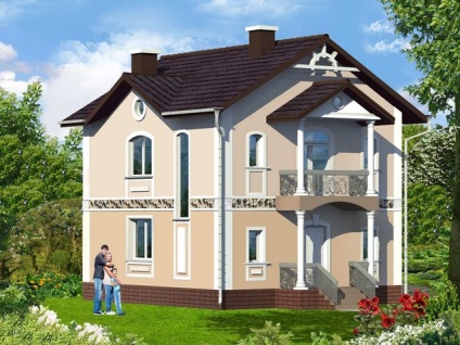 Proiecte de case din beton celular opțiuni Parse (casa de beton celular) Proiecte de case din beton celular opțiuni Parse