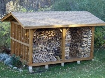 vărsat simplu pentru lemn de foc, a făcut cu propriile sale mâini alegerea designului si a materialelor, studiul (coronament) vărsat simplu pentru lemn de foc, a făcut cu propriile sale mâini alegerea de proiectare și de materiale, de revizuire