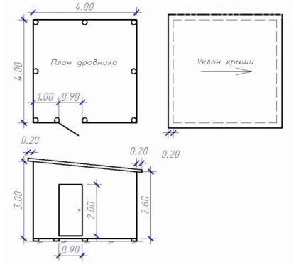 vărsat simplu pentru lemn de foc, a făcut cu propriile sale mâini alegerea designului si a materialelor, studiul (coronament) vărsat simplu pentru lemn de foc, a făcut cu propriile sale mâini alegerea de proiectare și de materiale, de revizuire
