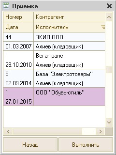magazioner la locul de muncă cu TSD (fiecare utilizator de afișare numai) magazioner la locul de muncă cu TSD