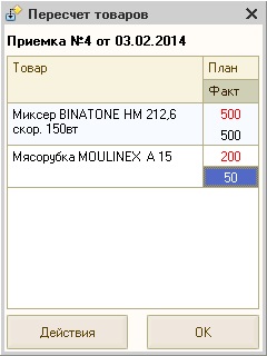 magazioner la locul de muncă cu TSD (fiecare utilizator de afișare numai) magazioner la locul de muncă cu TSD