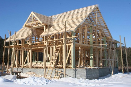 Calculul de materiale pentru construirea unei case cadru depinde de mărimea clădirii (de calcul) Calculul de materiale pentru construirea unei case cadru depinde de mărimea clădirii