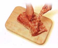 Tăierea cu carne pentru gătit (gătit) Tăierea cu carne pentru gătit