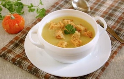 Retete piure supa cu crutoane, ingrediente de alegere și secrete (dieta) Retete piure supa cu crutoane, ingrediente secrete și alegere