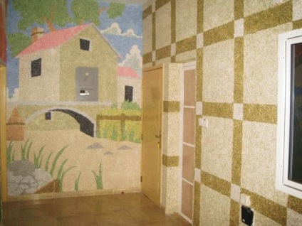 Desene tapet lichid pe perete, cum se face, decor de perete, desen, în dormitor, interior, lichid (modele tapet lichid pentru șabloane descărcare) Desene tapet lichid pe perete, cum se face, decor de perete, desen, în dormitor, interior, lichid