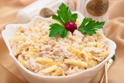 Salata sensibilitate - sensibilitate rețete salata - cum să gătească (sarcina) Salata sensibilitate - reteta salata de sensibilitate - cum să se pregătească în mod corespunzător