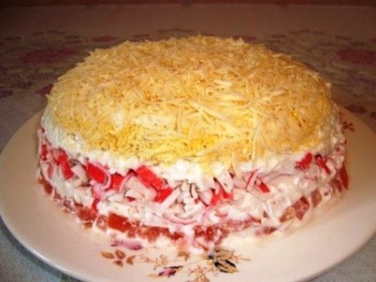 Salata „Tandrete“ - rețete cu fotografii (rețete salata ofertă cu fotografii) Salata de „Slăbiciunea“ - rețete cu fotografii