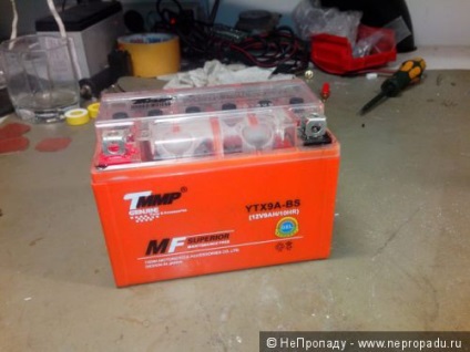 Home-made acumulator metal aer 1 în ser fiziologic (soluție salină) Home-made acumulator de metal-aer 1 în soluție salină