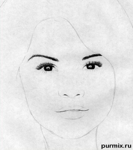 Selena Gomes trage etape (etape) Selena Gomez pentru a desena pas cu pas