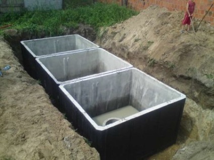 fosa septica pentru a da pe mâini etape de construcție (vile) fosa septica pentru a da pe mâini etape de construcție