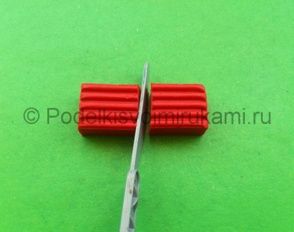 Inima din plastilină (modelare lut cu mâinile) Inima din plastilină