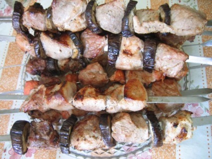 Kebab rosii marinate - Retete cu fotografii (salate) Kebab rosii marinate - rețete cu fotografii