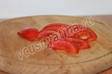 Puff aluatul cu branza si rosii (crude) Puff aluatul cu branza si rosii