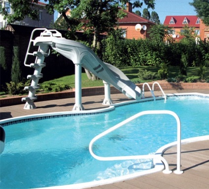Construirea piscină pentru copii pe site-ul cu propriile sale mâini, construirea portal (bazin cu mâinile lor) Construirea piscină pentru copii pe site-ul cu propriile sale mâini, portal de construcție