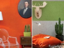 perete Textile în interior (12 fotografii) (cum ar fi lipici) perete textile în interior (12 poze)