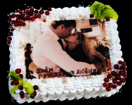 Cake o fotografie (fotografie) Tort cu fotografii