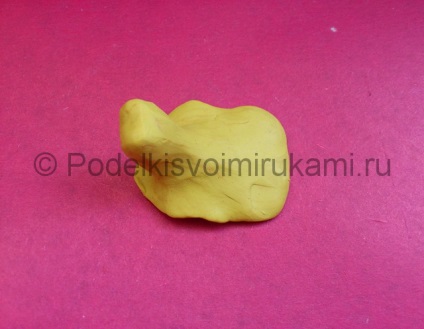Melcul din plastilină (argilă Stepped master class) Melc din plastilină