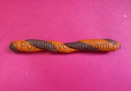 plastilină melci (modelare lut) Melc din plastilină