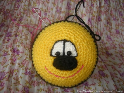 Materiale tricotate jucărie albină smiley (master class) Tricotate jucărie de albine Smiley