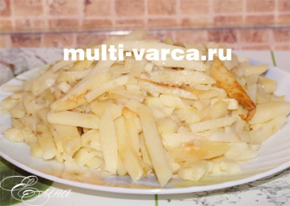 cartofi prăjiți multivarka (prăjit) cartofi prăjiți în multivarka