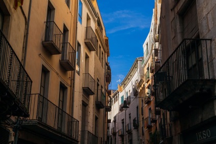 Girona - obiective turistice ale orașului pe hartă cu o imagine (hartă) Girona - obiective turistice ale orașului pe harta cu fotografii