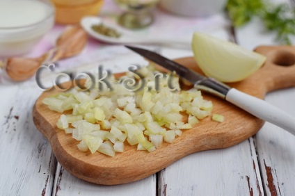 Julien în tartlet cu ciuperci si carne de pui - reteta cu fotografii (tartlet) Julien în tartlet cu ciuperci si pui - reteta cu fotografii